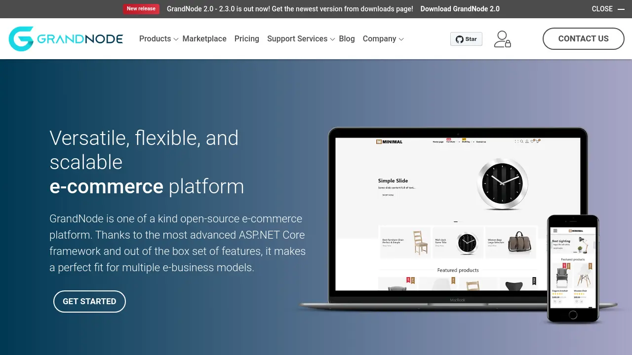 GrandNode - Versatile, flexible, and scalable open-source e-commerce ...