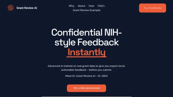Grant Review AI