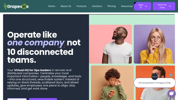 Grapevine Virtual Office Platform