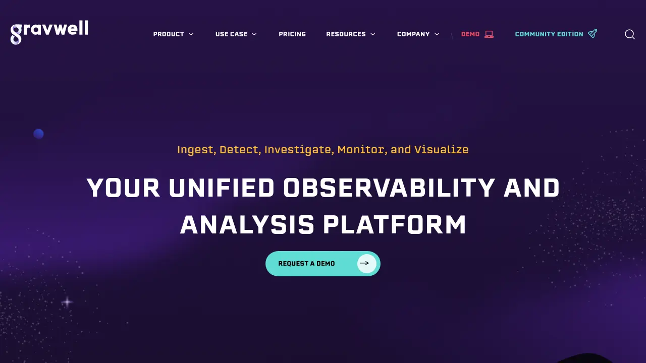 Gravwell Gravwell - Unified Observability and Analysis for Real-Time Security Data