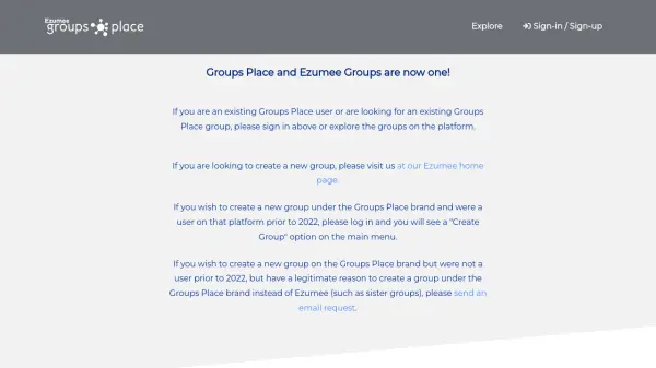 Groups Place