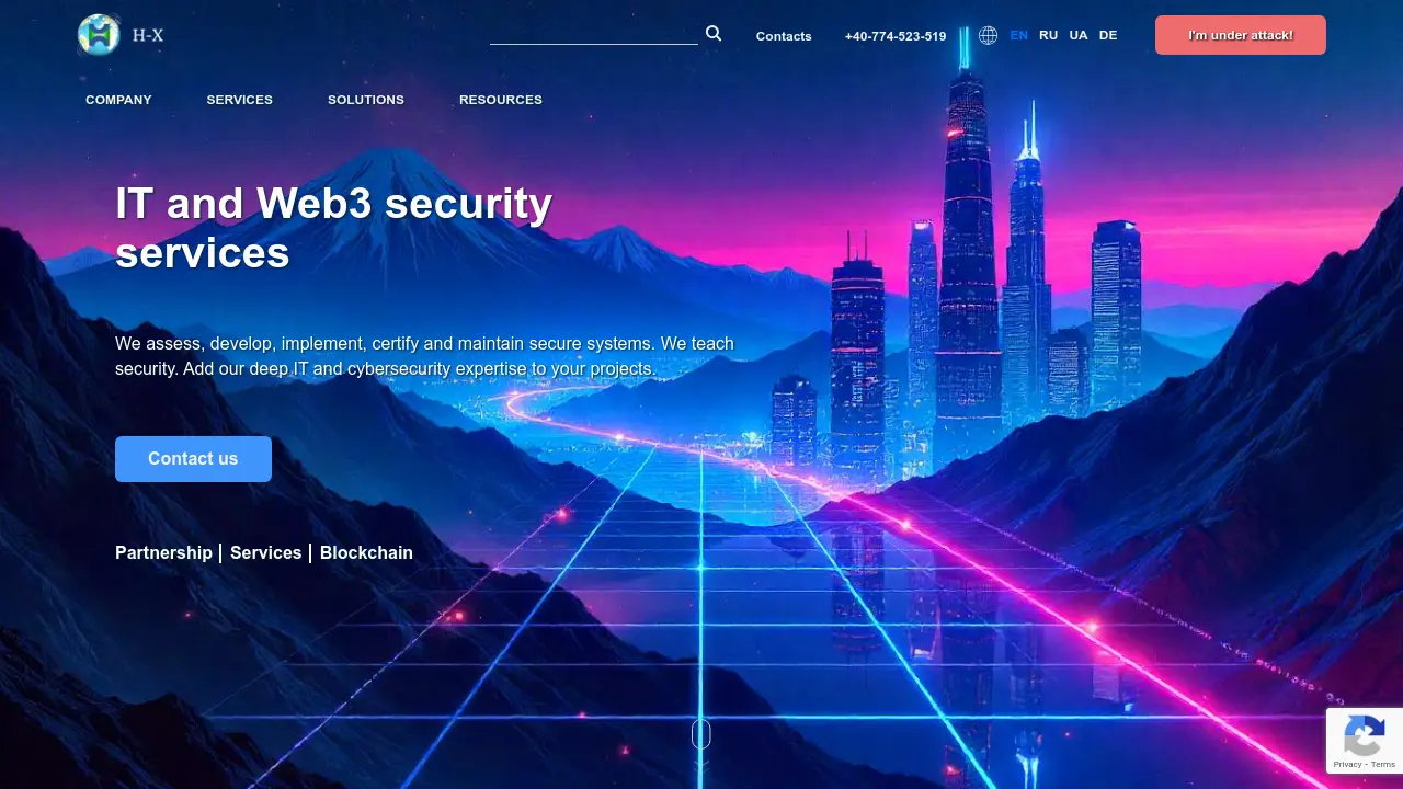 H-X Technologies - IT and Web3 security services