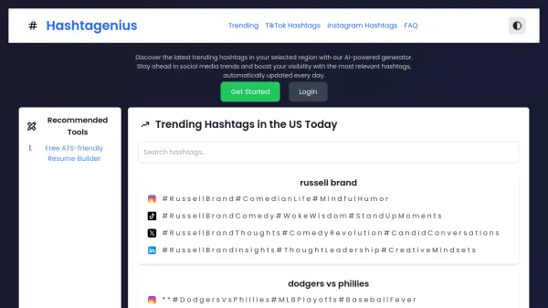Hashtagenius