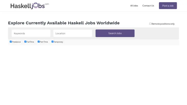 Haskell Jobs