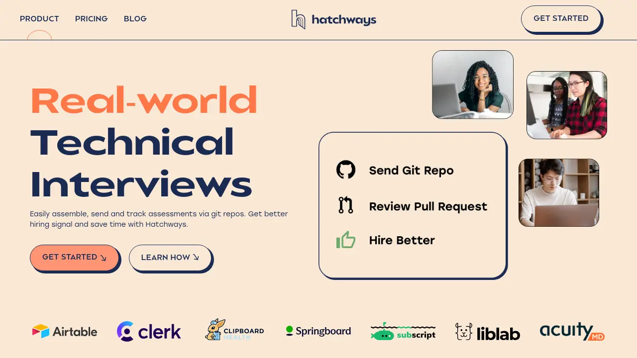 Hatchways - Real-world Technical Interviews Through Git Repositories