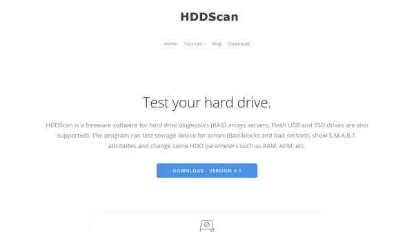 HDDScan