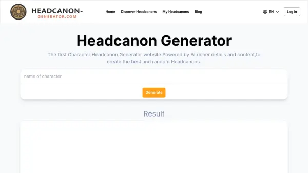 Headcanon Generator