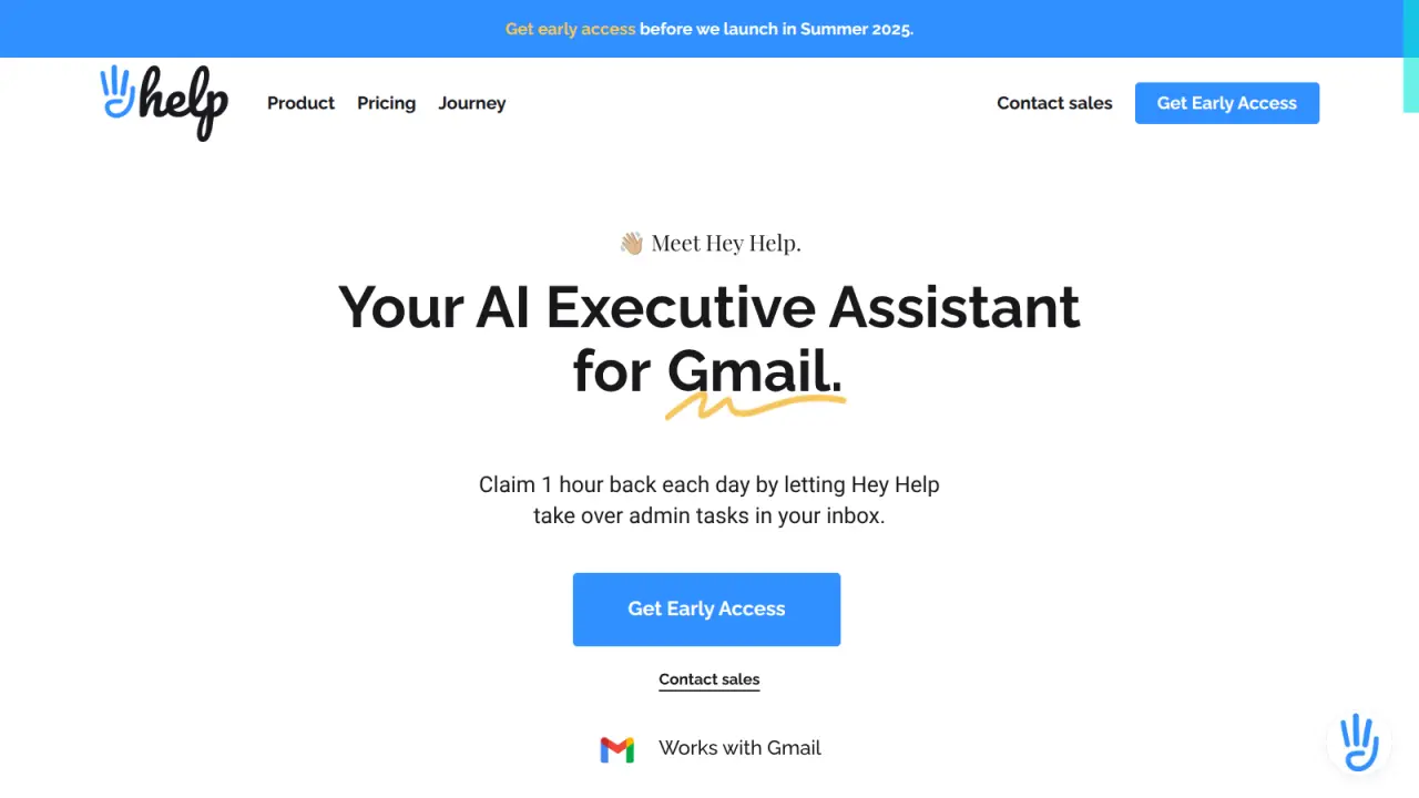 Hey Assistant Hey Help - Your AI Executive Assistant for Gmail