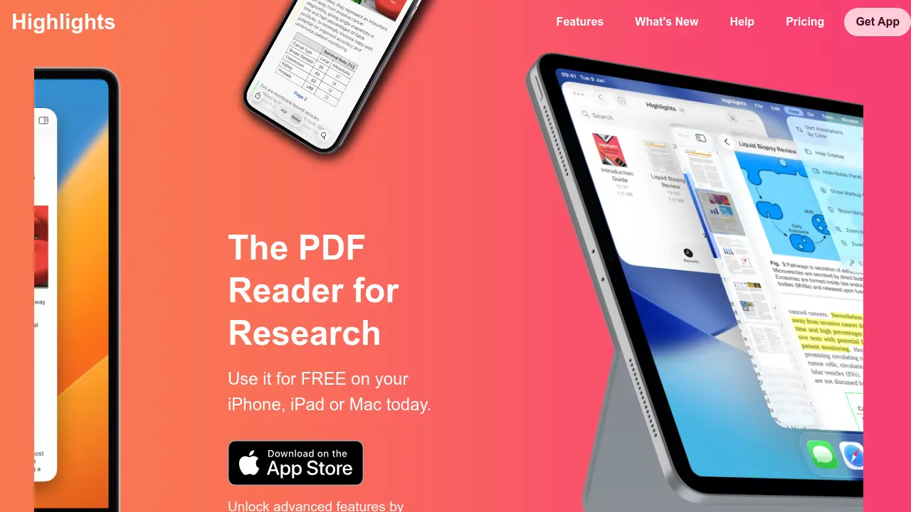 Highlights - The PDF Reader for Research