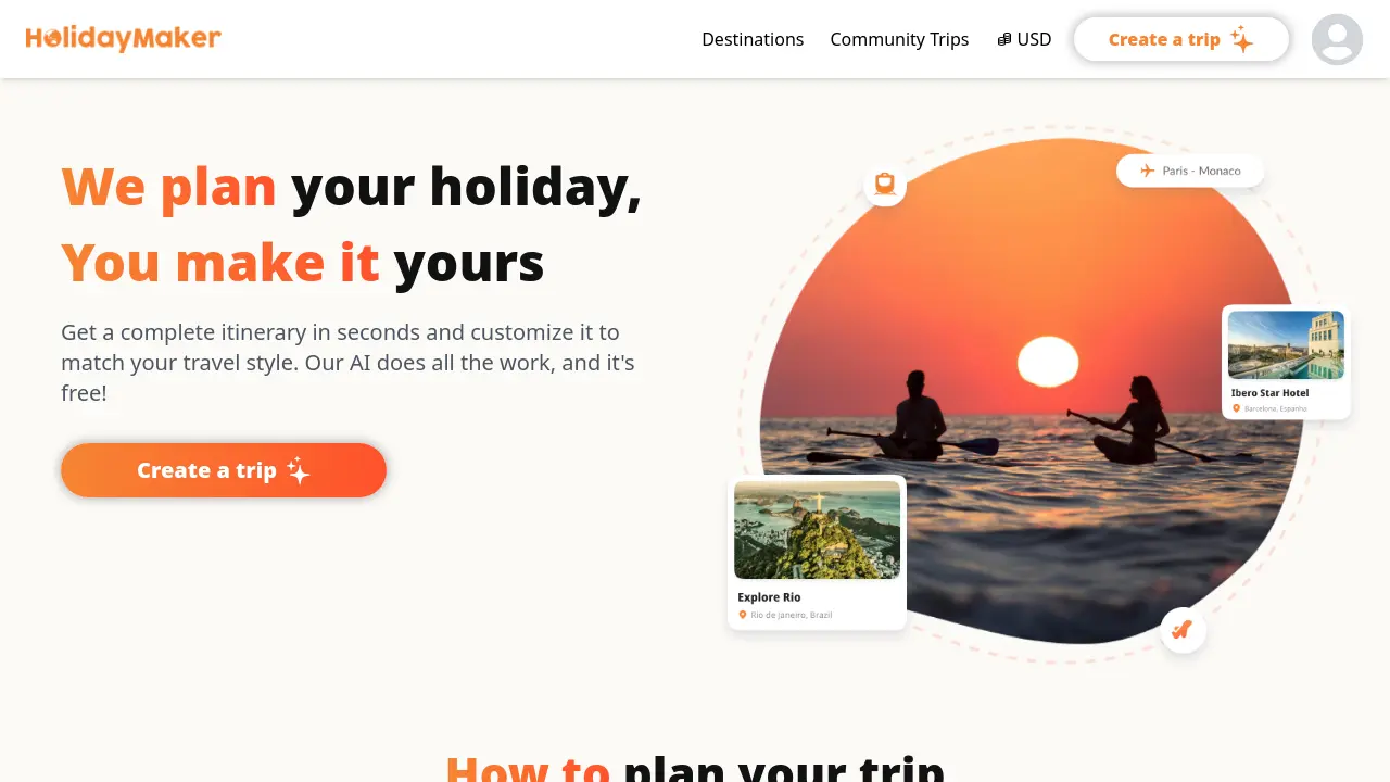 HolidayMaker screenshot