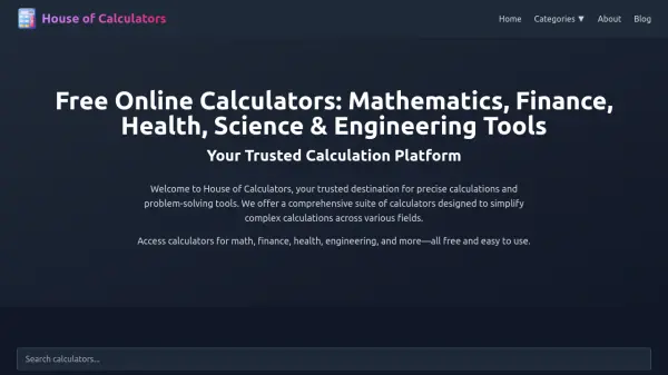 House of Calculators