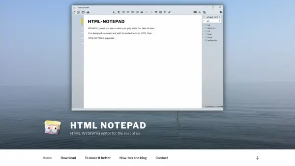 HTML Notepad
