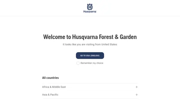 Husqvarna Forest & Garden