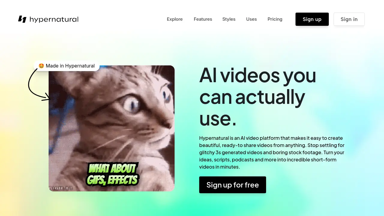 Hypernatural screenshot