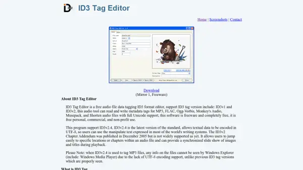 ID3 Tag Editor