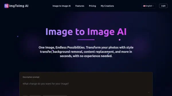 ImgToImg AI