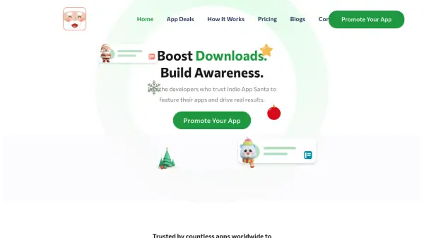 Indie App Santa