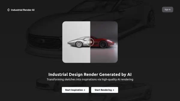 Industrial Render AI