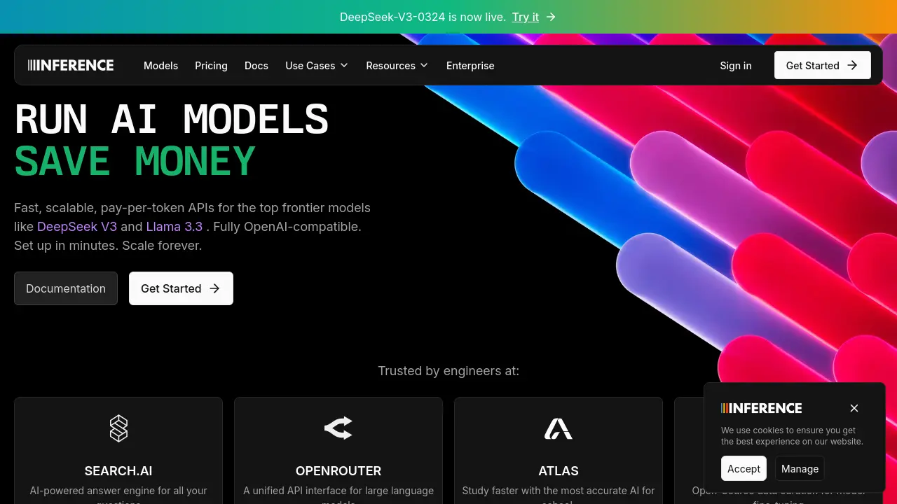 Inference.net - Run AI Models, Save Money