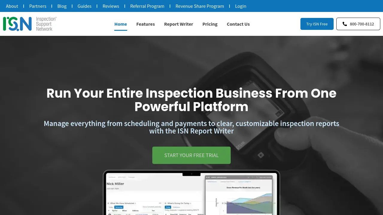 Isn Inspection Support Network Inspection Support Network - Run your entire inspection business from ...