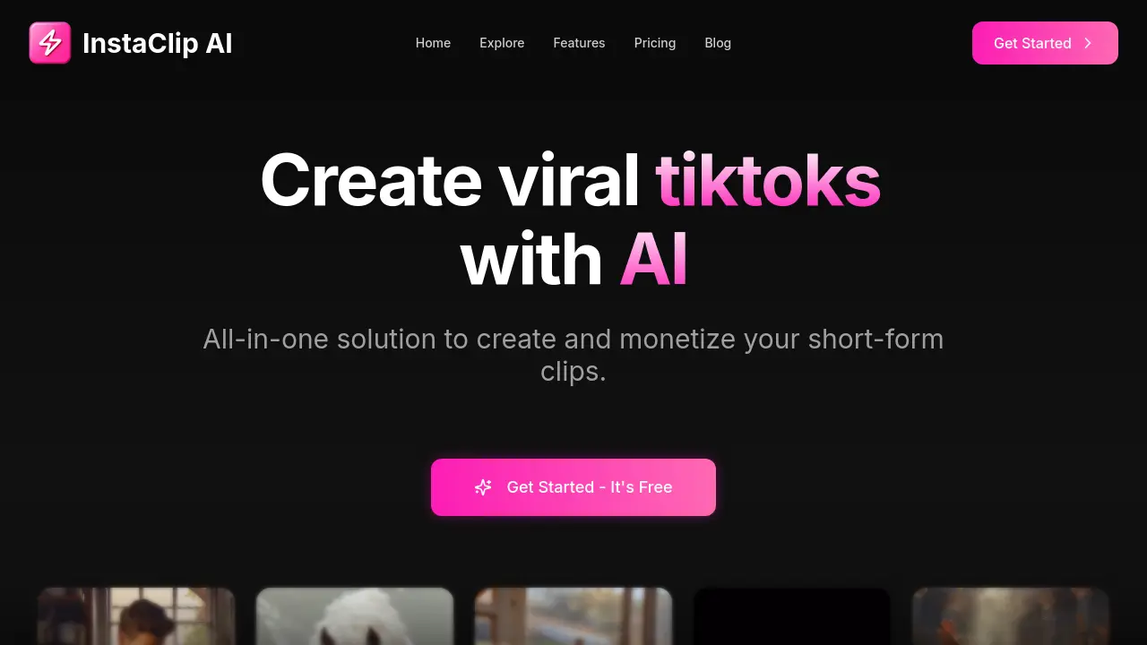 InstaClip AI screenshot