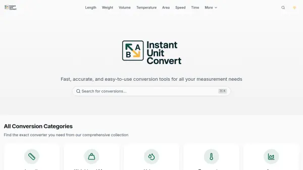 Instant Unit Convert