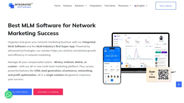 Integrated MLM Software