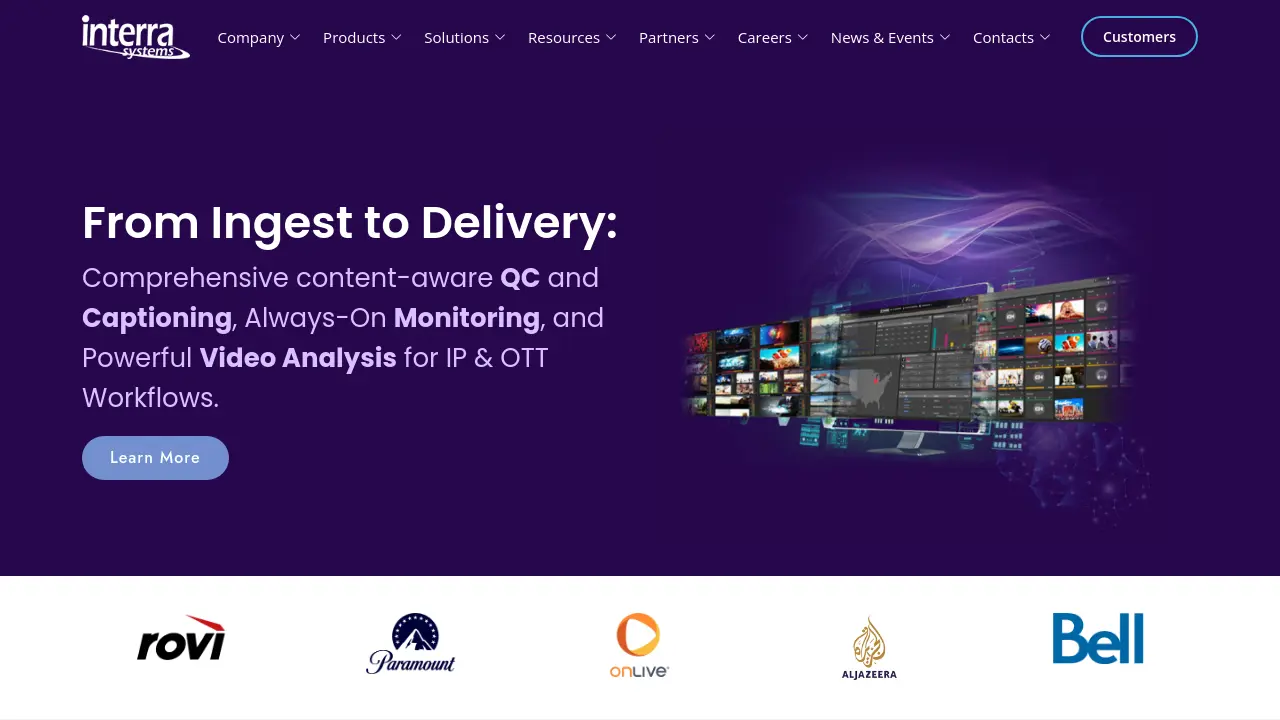 Interrala Systems Interra Systems - Comprehensive content-aware QC and Captioning, Always ...