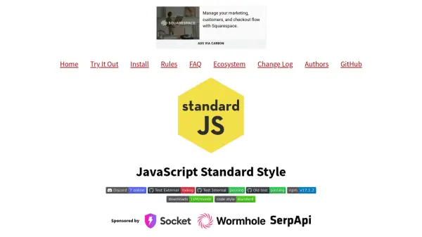 JavaScript Standard Style