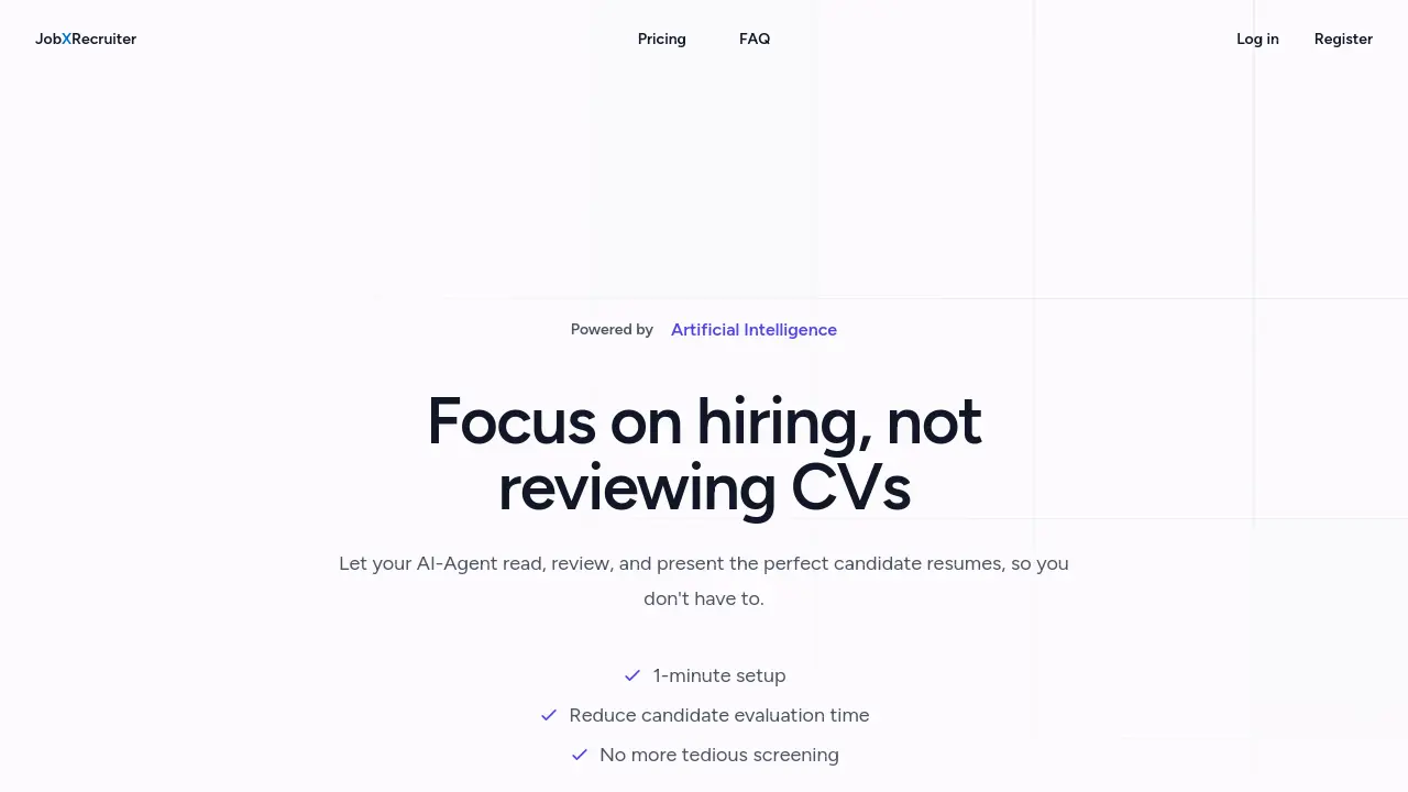 JobXRecruiter screenshot