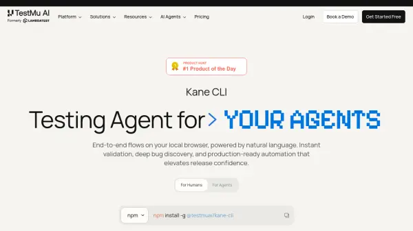 Kane CLI by TestMU AI