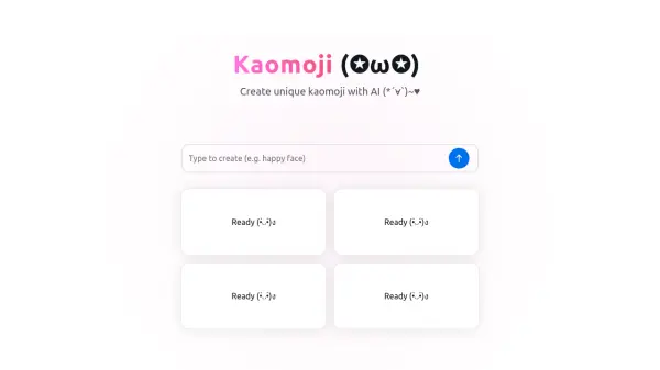 Kaomoji.ai