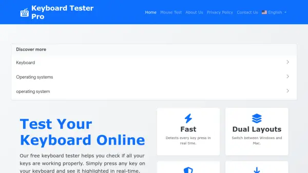 Keyboard Tester Pro