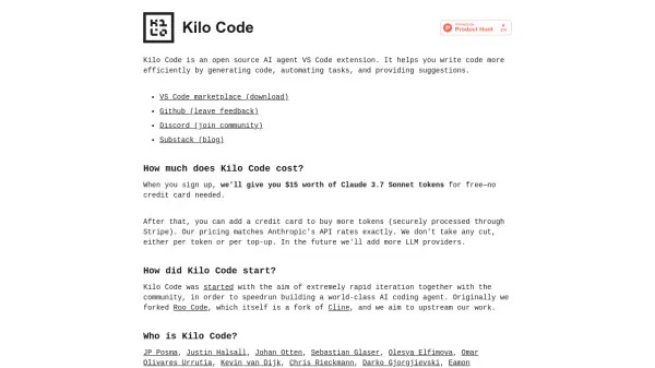 Kilo Code