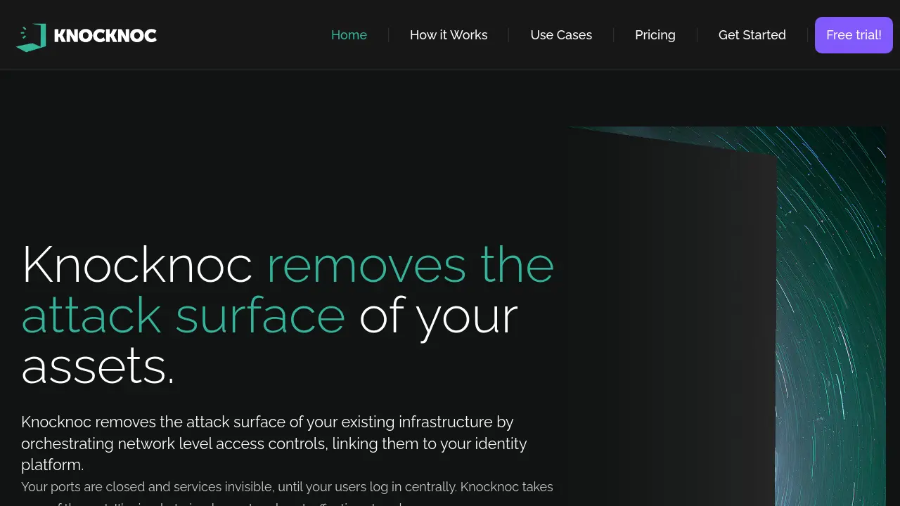 Knocknoc - Zero attack surface network access, powered by identity ...
