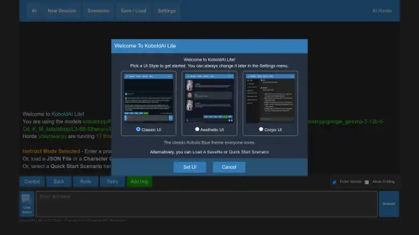 KoboldAI Lite