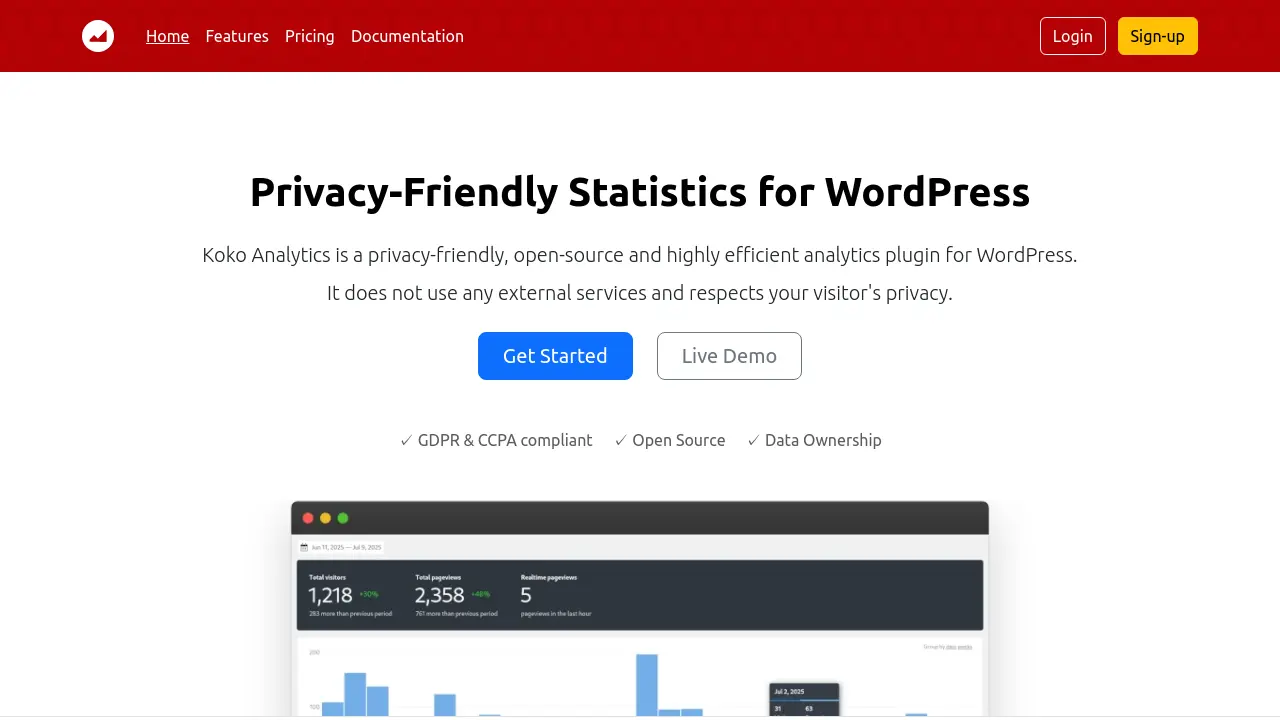 Koko Analytics - Privacy-Friendly Statistics for WordPress