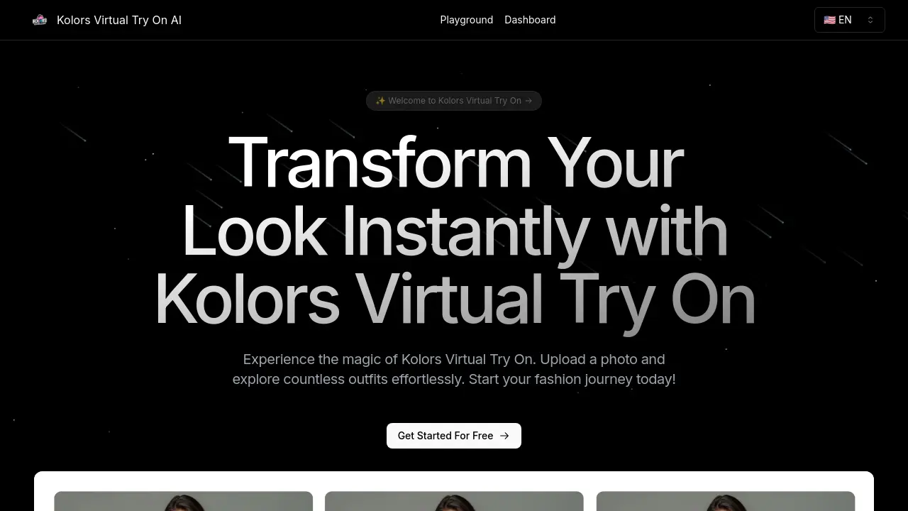 Kolors Virtual Try On AI - Transform Your Look Instantly with AI ...