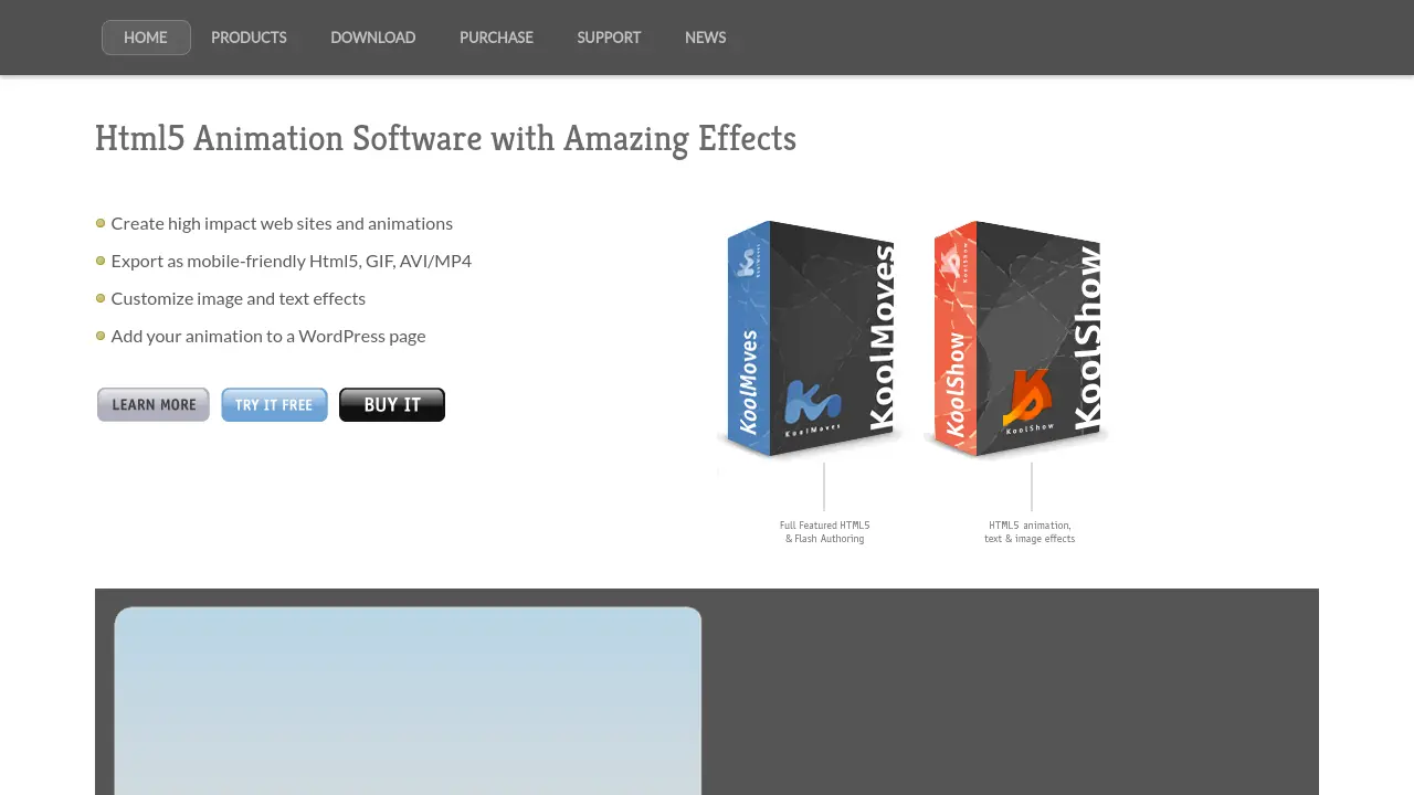 KoolMoves - HTML5 Animation Software with Amazing Effects