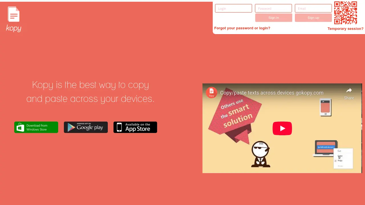 Kopy - Seamless Copy and Paste Across Devices