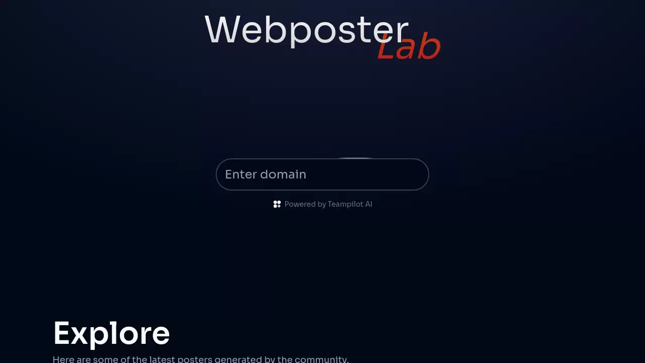 LabWebposter