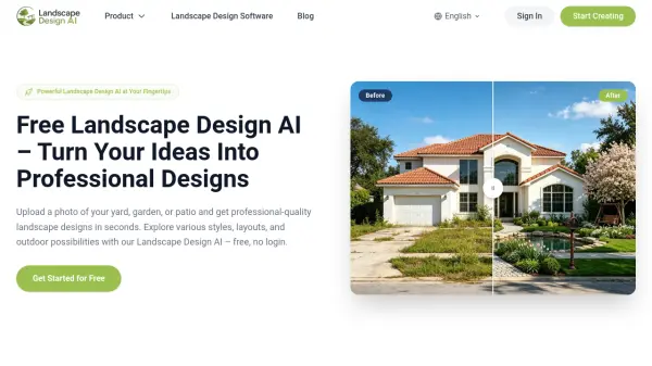 Landscape Design AI