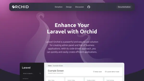 Laravel Orchid