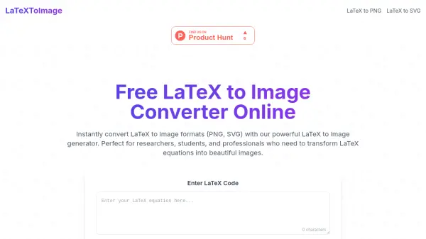LaTeXToImage