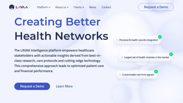 Lavaa Health Platform