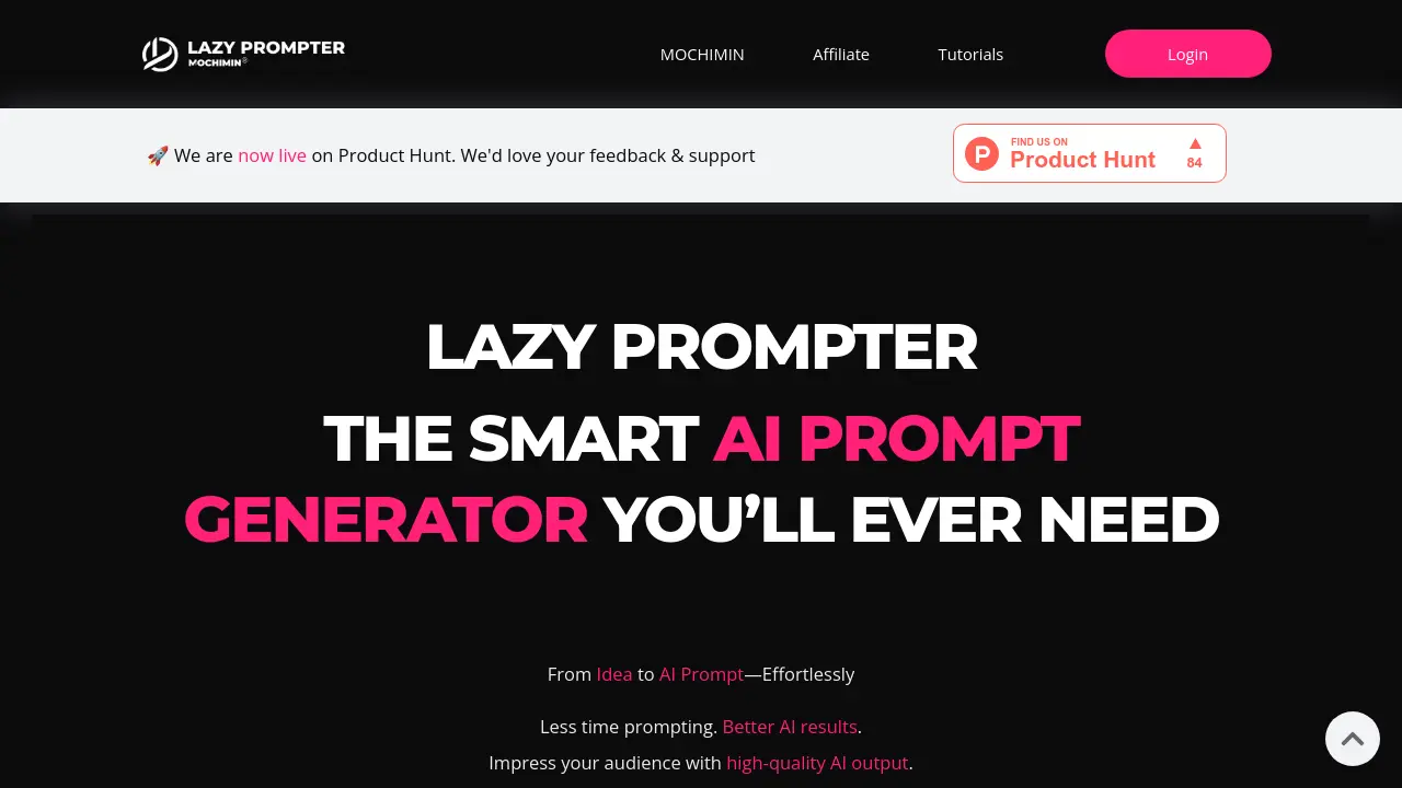 Lazy Prompter screenshot