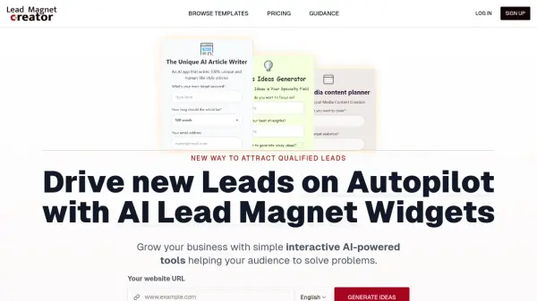 Lead Magnet Creator