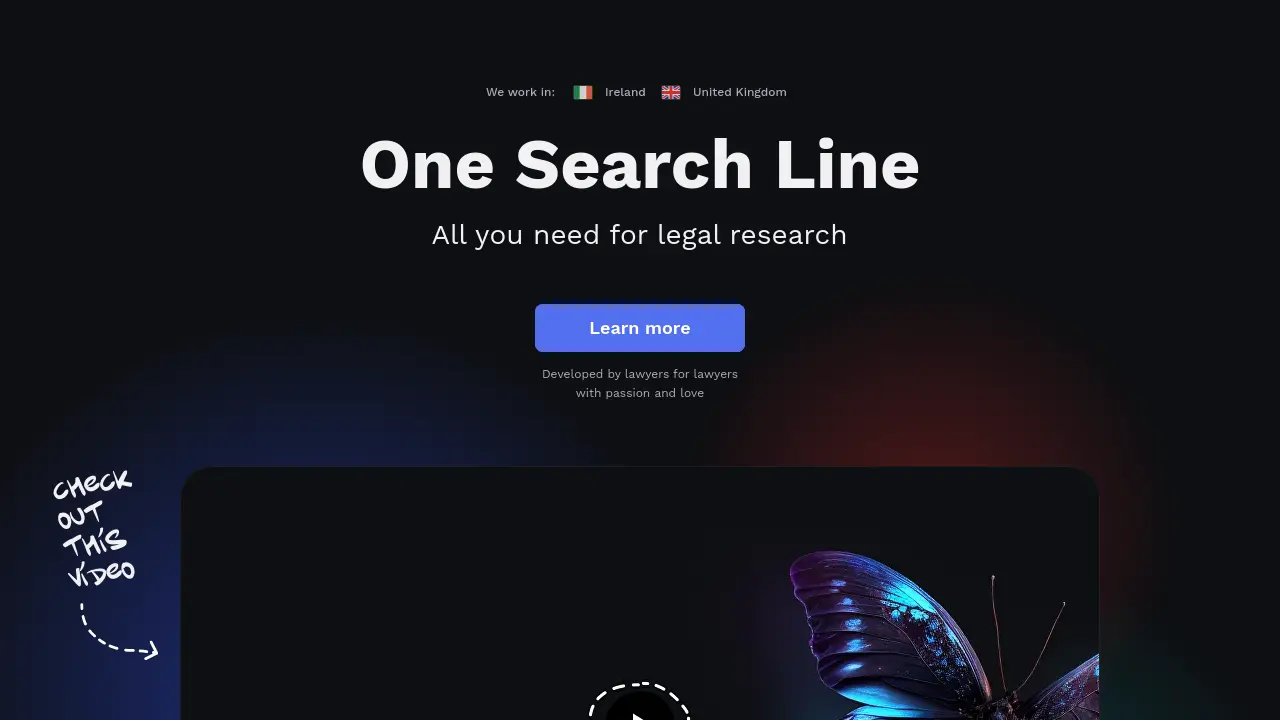 Legal Data screenshot