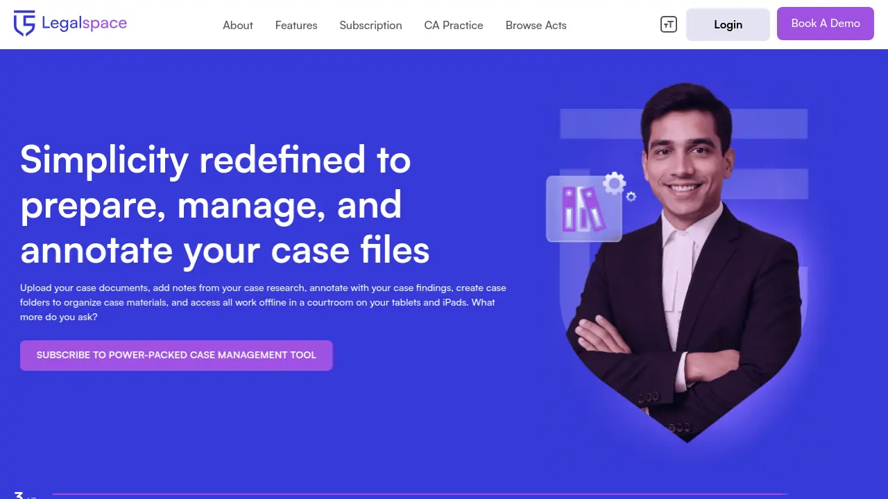 Legalspace screenshot