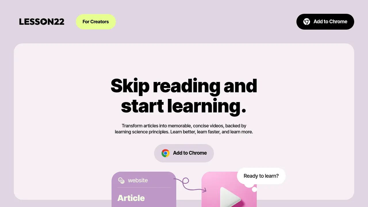Lesson22 - Skip reading and start learning with AI-powered educational ...
